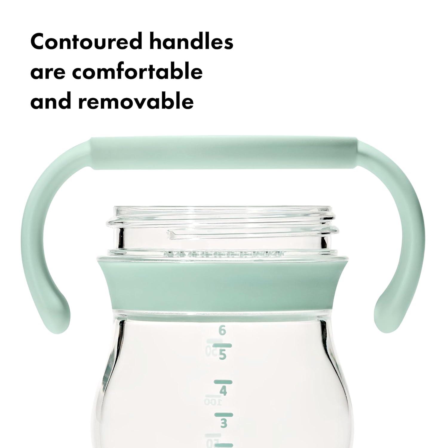 imageOXO Tot Transitions Soft Spout Sippy Cup with Removable Handles 6 oz OpalOpal