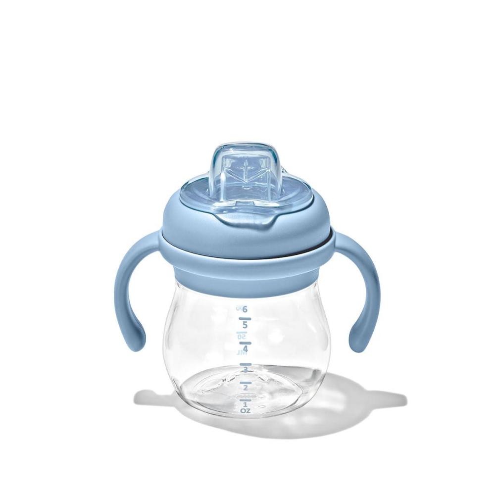 imageOXO Tot Transitions Soft Spout Sippy Cup with Removable Handles  6 oz  OpalDusk