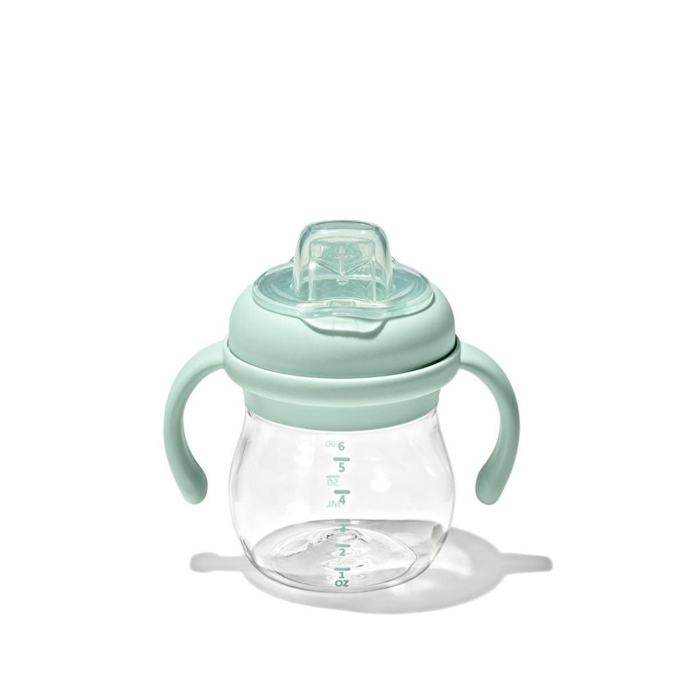 imageOXO Tot Transitions Soft Spout Sippy Cup with Removable Handles  6 oz  OpalOpal