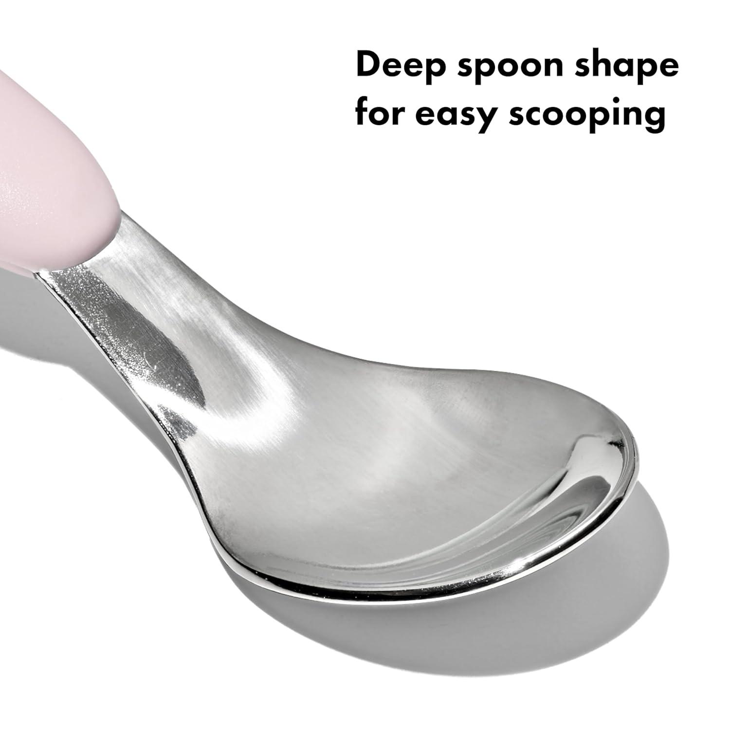 imageOXO Tot Fork and Spoon Set BlossomBlossom