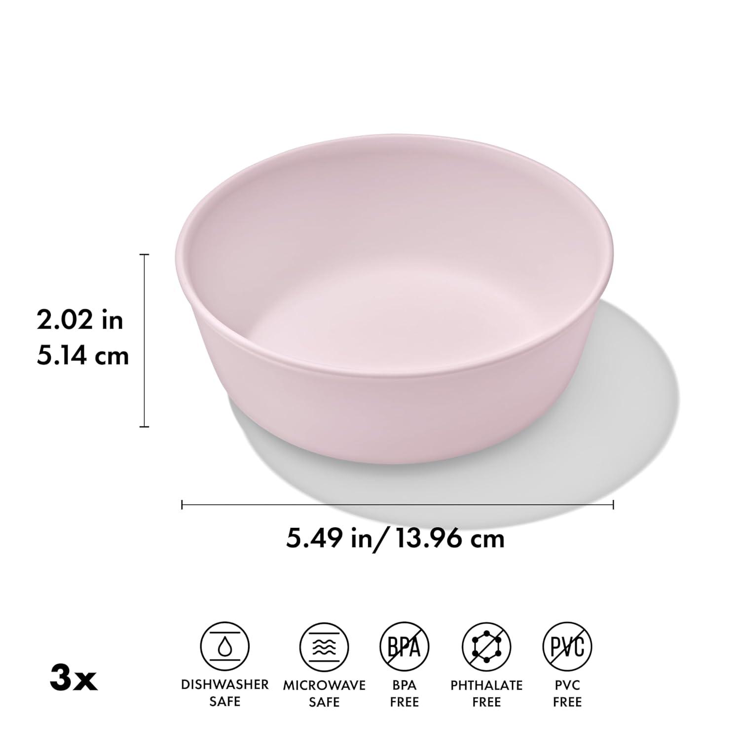 imageOXO Tot Stackable Bowl Set 3pk LightMulticolor Light