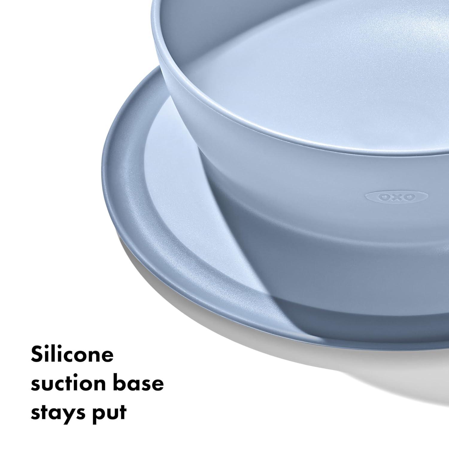 imageOXO Tot Stick and Stay Suction Bowl BlossomDusk